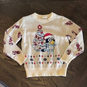 Bluey Christmas Sweater Size 4T